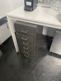 Cassettiera Ikea 6 cassetti in metallo verniciato