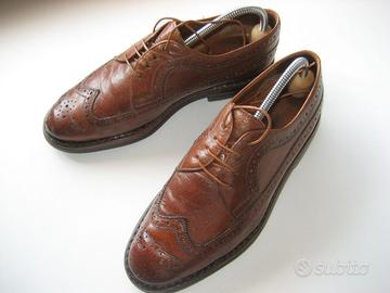 Scarpe vintage ARFANGO Oxford Wing 7,5