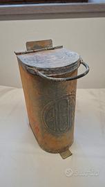 Agip bidone vintage  SABBIA anni 50