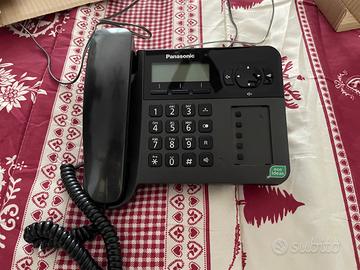 Telefono fisso Panasonic colore nero