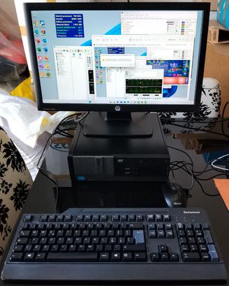 Postazione professionale completa pronta 16GB FHD