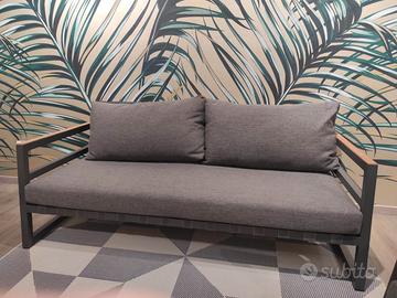 TALENTI divano ALABAMA ALU 2-3 posti