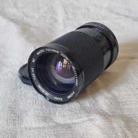 Vivitar Macro Zoom 28 - 85 attacco Contax Yashica