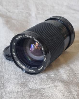 Vivitar Macro Zoom 28 - 85 attacco Contax Yashica