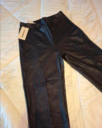 leggings Calzedonia taglia M in semilpelle 