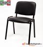 sedie-per-ufficio-sala-d-attesa-ecopelle-nera