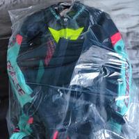 Dainese Laguna Seca 6 TG46 - Fuxia e Blu elettrico