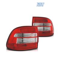 FANALI PORSCHE CAYENNE 02-07 LED ROSSO CROMATO