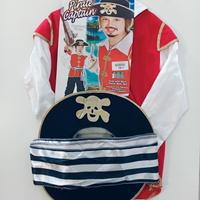 Costume da carnevale "capitano pirata"