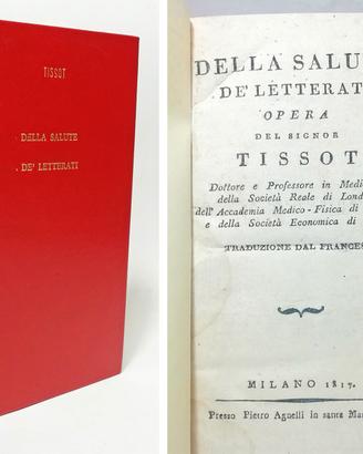 DELLA SALUTE DE' LETTERATI - TISSOT 1817