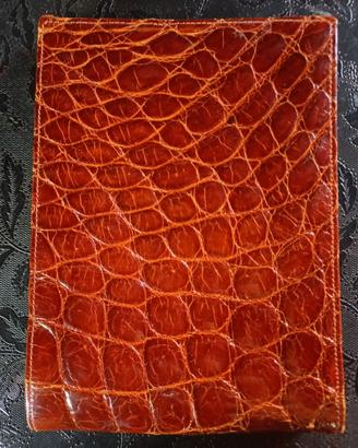 portafoglio vero coccodrillo