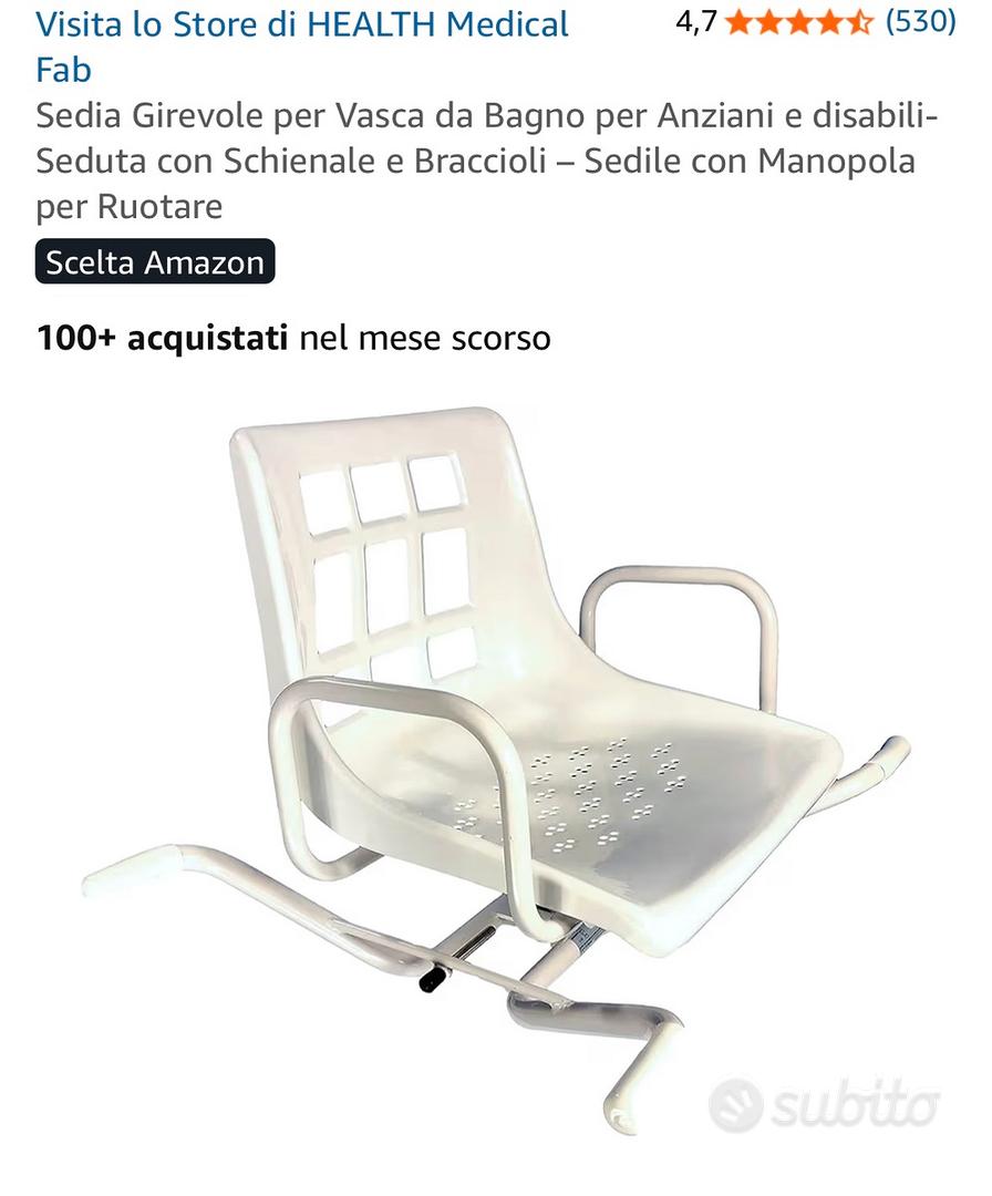 Sedia Girevole per Vasca Arredamento e Casalinghi In vendita a