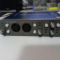 scheda audio MIDI USB fast track Pro USB 