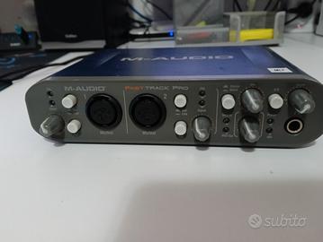 scheda audio MIDI USB fast track Pro USB 