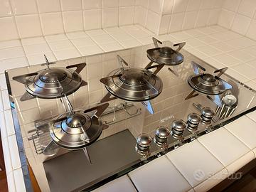 Piano cottura SMEG in vetro a gas