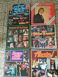 Vari cofanetti dischi L.P in vinile.