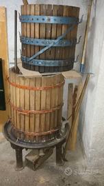 Torchio a leva da 55 per vinacce