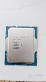 Cpu i5 12600k  socket lga1700 + dissipatore