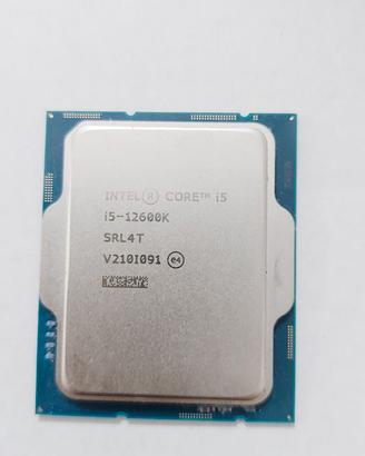 Cpu i5 12600k  socket lga1700 + dissipatore