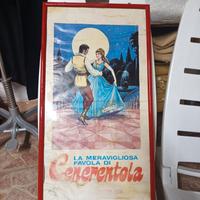 Quadro locandina Cenerentola 