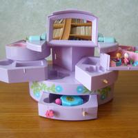 polly pocket portatrucchi e anello anni 90