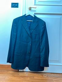 Vestito da uomo gessato in tessuto loro piana