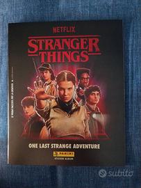 Stranger Things panini figurine album card limited