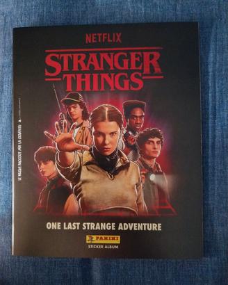 Stranger Things panini figurine album card limited