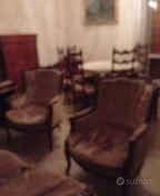 Salotto anni '60 in velluto di seta