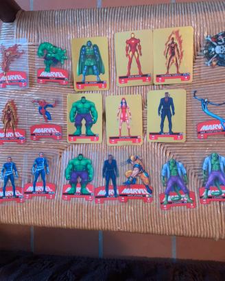 X19 marvel heroes lamincards