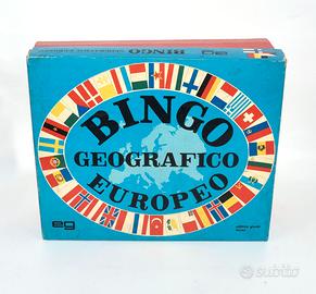 Bingo geografico europeo - gioco da tavola
