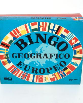 Bingo geografico europeo - gioco da tavola