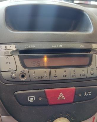 Autoradio TOYOTA AYGO del 2005