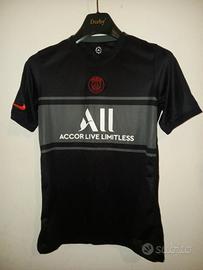 Maglia PSG Paris Saint-Germain Nike nera/grigia