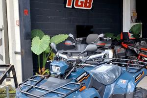 quad Kawasaki bruteforce 450i 4x4 trattrice agrico