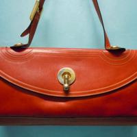Borsa JARDIN DES SACS PARIS FLORENCE vintage cuoio