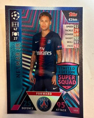 Match Attax 2018-19 Neymar Jr Limited Edition