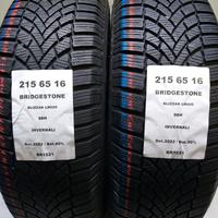 2 GOMME 215 65 16 BRIDGESTONE BR1521
