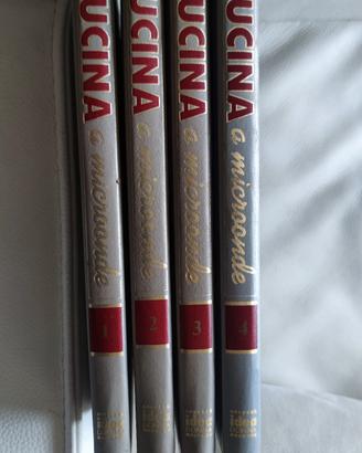 Enciclopedia in 4 volumi Cucina a microonde