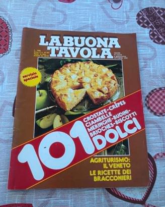 "La buona tavola" - rivista vintage