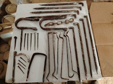 lotto ferro battuto - antichità