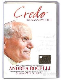 dvd Credo Giovanni Paolo II