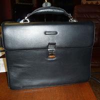 Borsa Pelle PIQUADRO Cartella 24 ore con tracolla