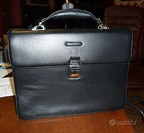 Borsa Pelle PIQUADRO Cartella 24 ore con tracolla