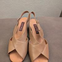 Sandali Susetta Cuoio Beige Made in italy