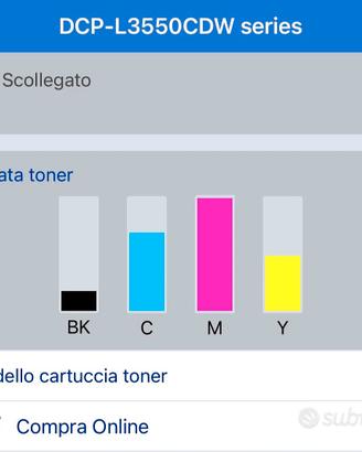 TONER STAMPANTE BROTHER