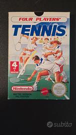 Nintendo Nes Four Players Tennis Solo Scatola