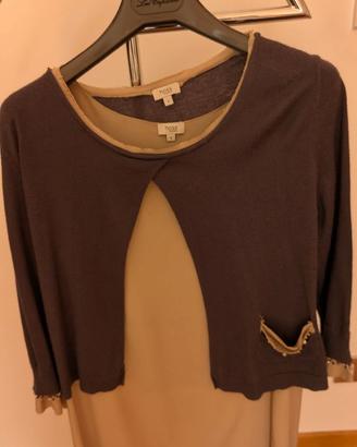 Vestito seta pura con