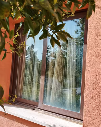 Coppia di finestra alluminio a Balestrate