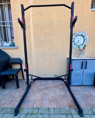 Rack body 500 + stazione carrucola bodybuilding